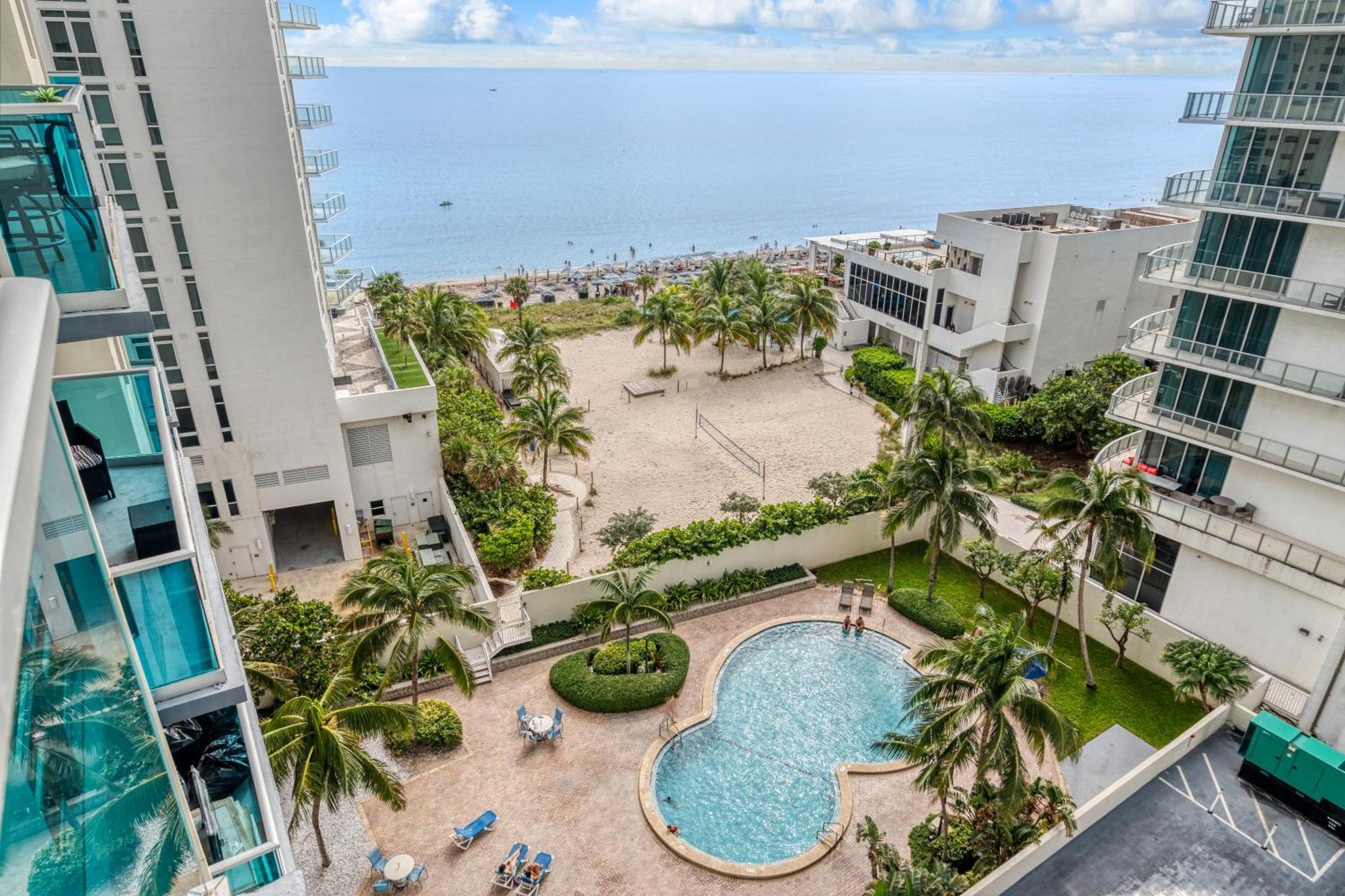 Beach Bliss Steps To Ocean, Pool & Game Room Fun Hollywood Dış mekan fotoğraf